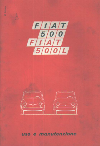 500_L_1970_Use_and_Maintenance_Manual_in_Italian